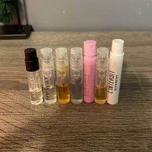Sample perfumes